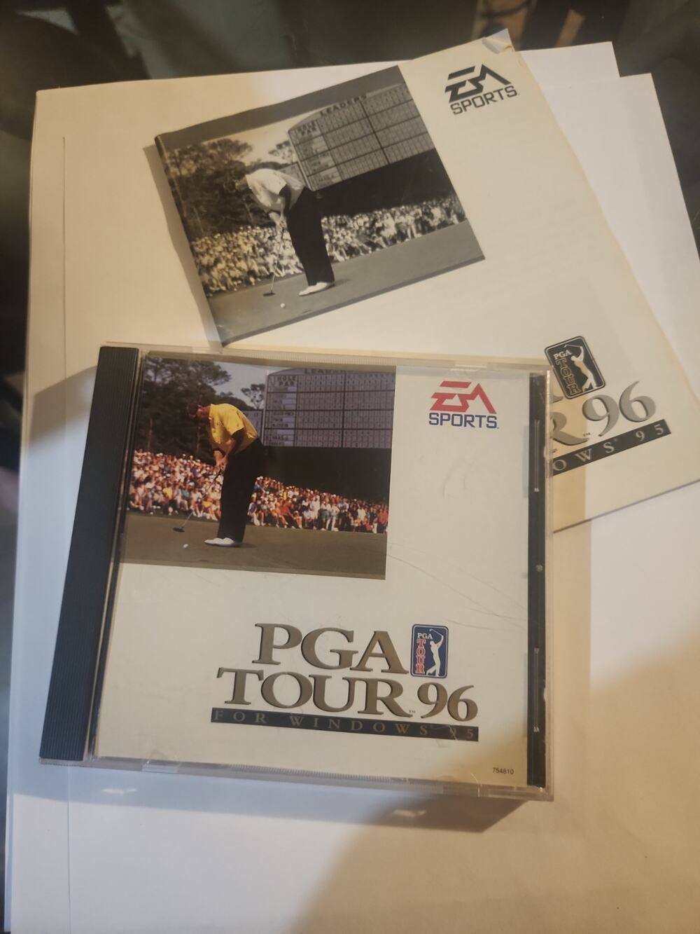 EA Sports PGA Tour 96 Golf Game PC CD ROM for Windows 95